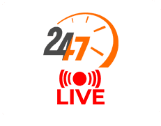 live 24/7
